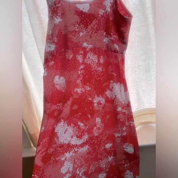 Columbia Floral Mini Dress - Coral and White; Size XS; Like New! No flaws - Picture 9 of 11